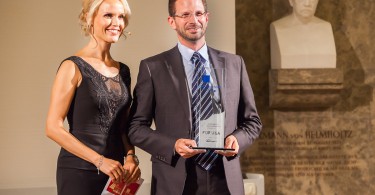 Florian Pickert, Vice President Diabetes AstraZeneca, auf der Preisverleihung